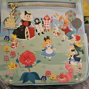 Loungefly Alice in Wonderland Floral Backpack